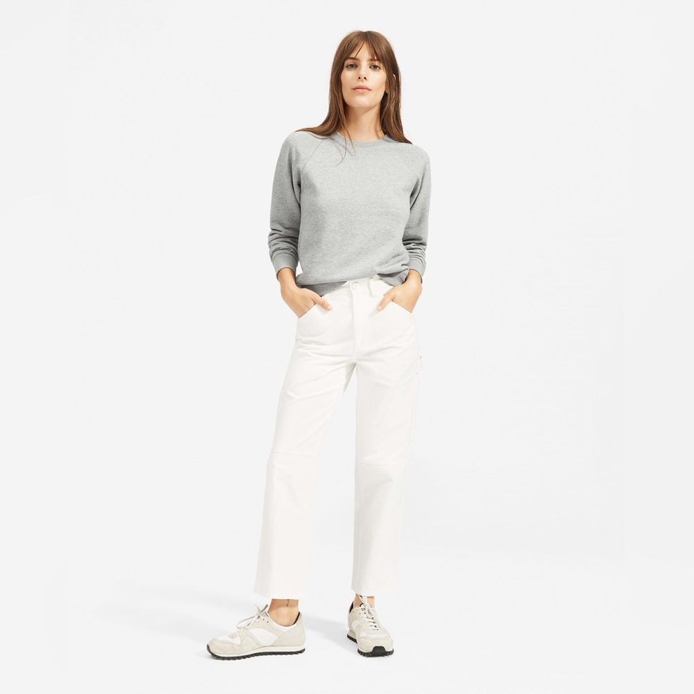 Everlane Carpenter Pant in Bone